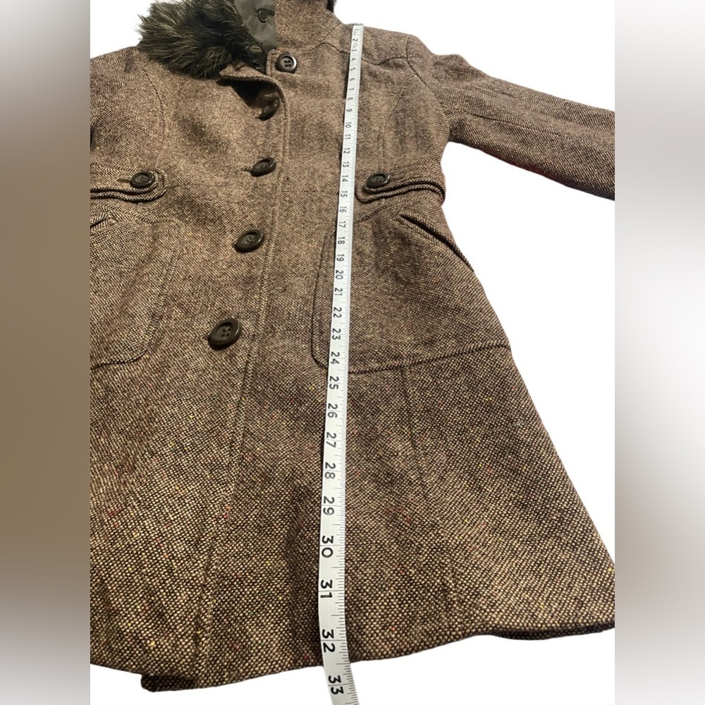 l.e.i jacket/coats for women’s color brown,size: M - Picture 11 of 11